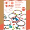 Djeco Make Pop and Colorful Bracelets Kit - DIY Paper