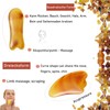 4 Stücke Gua Sha Stein, Guasha, Kunststoff Gua Sha Facial