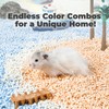 mini&moe Hamster Bedding Guinea Pig Bedding Paper Pellet Bedding: Odor