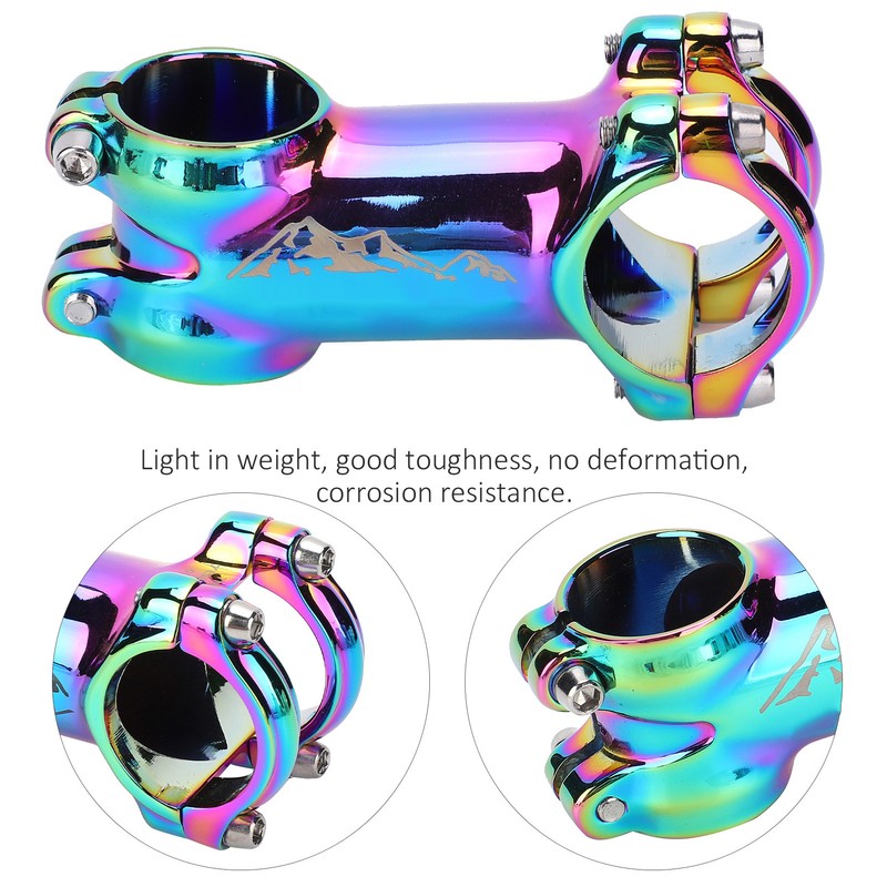 6° Bicycle Handlebar Stem Corrosion Resistance Mountain Bike Aluminum Alloy