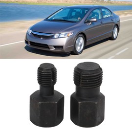 Oxygen Sensor Thread Repair Tool, Practical O2 Sensor Rethread Chaser Kit 2pcs Black Iron Sturdy for Spark Plug