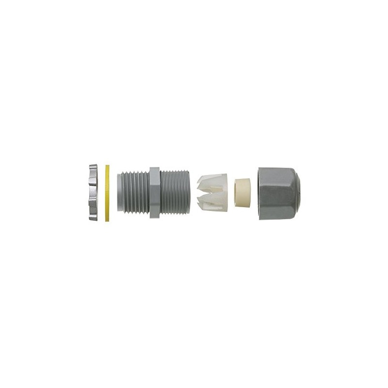 Arlington Industries LPCG50 624211 Strain Relief Cord Connector, Liquid Tight/Oil