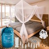 Outdoor space – large mosquito net for double beds, 200 x 220