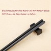 TOTKEN Chopsticks, 5 Pairs Reusable Black Dishwasher Safe Non-Slip Chopsticks