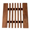 CCcollections Premium Teak Wood Heat Resistant Trivet Mat for Hot
