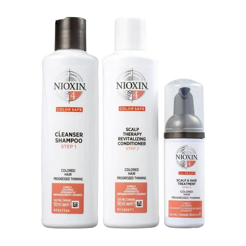 Nioxin Hair System 4 Set 3 Piezas