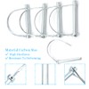 CEEYSEE 5pcs Locking Pin 8mm x 70mm Pipe Folding Pin