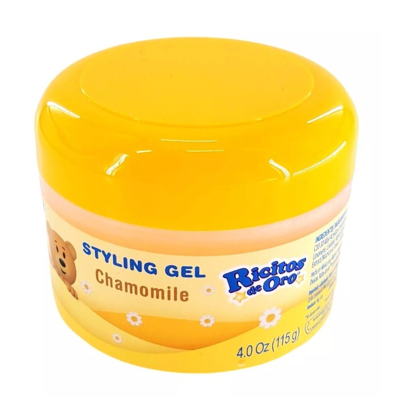 Ricitos de Oro Goldilocks Alcohol-Free Chamomile Extract Styling Hair Gel