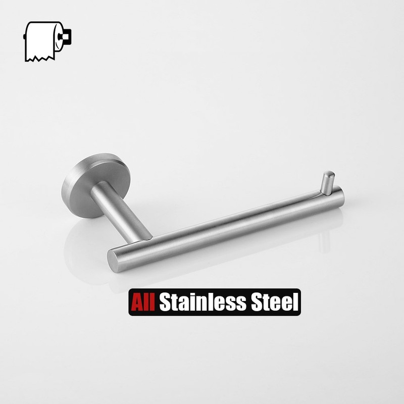 JQK Toilet Paper Holder, 5 Inch 304 Stainless Steel Thick