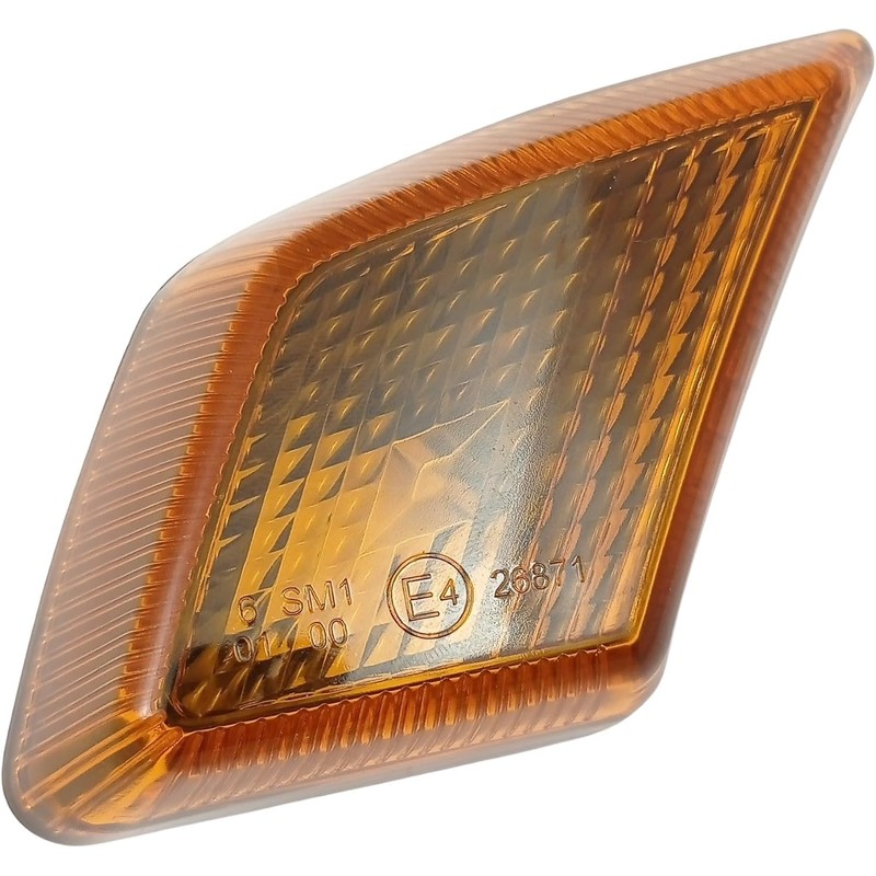 2 x Indicator Position Lights Orange Galben Reflector Left Right