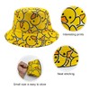 Bucket Hats Double-Side-Wear Reversible Fashion Sun Cap 80s 90s Hippie