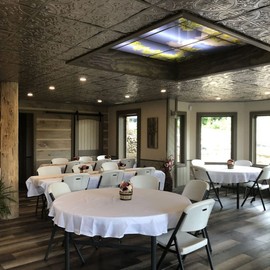 Shanko SK309-laq-24x24-N-6 Tiny Tiptoe Stamped Metal Nail-up Tin Ceiling Tile (24 sq. ft), Silver, Pack of 6