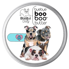 The Blissful Dog The Blissful Dog Olde English Bulldogge Boo Boo Butter Soothes Minor Skin Issues, 16 oz.