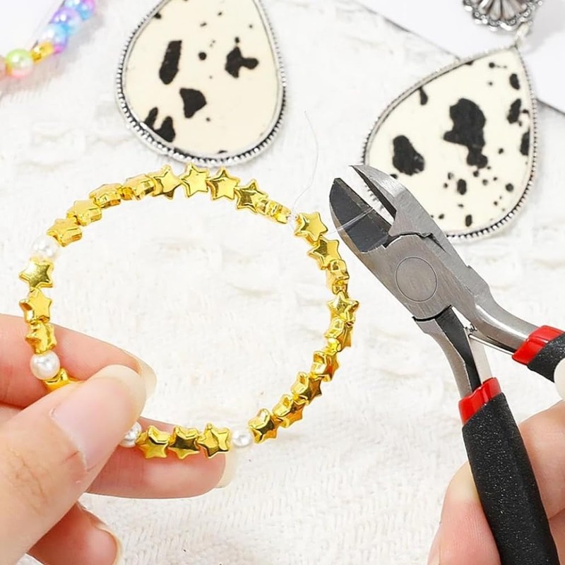 2PCS Precision Wire Cutter Wire Flush Cutters Wire Pliers with