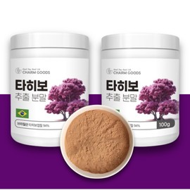 Brazilian Taheebo Extract Extract Powder Taibo Powder Effectiveness 100gx2bottle / 브라질 타히보 추출물 추출 분말 타이보 가루 효능 100gx2병
