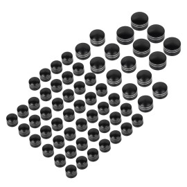 Unbranded 62X Black Cut Engine Bolt Cover Cap For Harley Electra Glide Fat Bob/Boy Softail