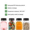 XUHENGXINX Mini Shot Bottles - 10 PCS Reusable Clear Beverage
