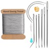 KAQRHFT Repair Sewing Kit, Upholstery Needle and Thread Kit with
