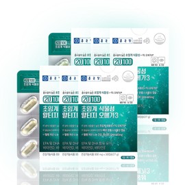 Chong Kun Dang 20100 Supercritical Vegetable Altige Omega 3 180 Capsules, Approximately 6 Months Supply / 종근당 20100 초임계 식물성 알티지 오메가3 180캡슐 약6개월분