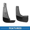 A ABSOPRO Toyota Corolla 9th Generation 2003-2008 Mud Flaps Mud