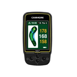 CANMORE HG500 Golf GPS - Extra Large Easy-to-Read Color Display, preloaded 41,000 Course map Worldwide Shape of The Green and The Fairway(Black)