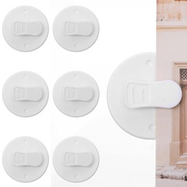 BOHUIZ 6 Pack Shower Curtain Clips, Self Adhesive Shower Windproof Splash Guard Splash Clips Curtain Weight Clip for Bathroom Inside Splashs Water Wall