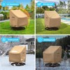 Brosyda Swivel Patio Chair Covers, 2 Pack Waterproof Outdoor Rocking
