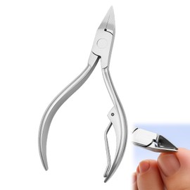 Nagelzangen Für Fußnägel Profi, Fussnagelzange Aus Edelstahl, Nagelhaut Schere Für Tiefe, Starke, Dicke Zehen Eingewachsene Fußnägel Und Fingernägel, Silber