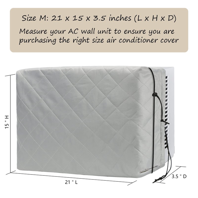 Indoor Air Conditioner Cover Window AC Unit Cover for Inside