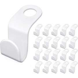 LIDOUK 50 Pcs Clothes Hanger Connector Hooks, Super Space Saving for Closet