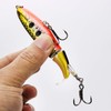 YUEMING Set of 4 Artificial Lure Fishing Lure Wobbler Set,