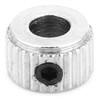 Deosdum 10 Pcs Shaft Collar Electroplate Ferronickel Shaft Lock Collar