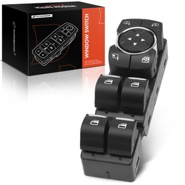 A-Premium Master Power Window Switch Compatible with Ford F-150 F150 2018, Front Left Driver Side, Replace# HL3T14B133ABW
