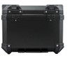 CRUIZER Topcase Koffer Motorrad Roller Platte schwarz 50L