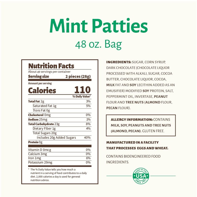Pearson's Mint Patties | Made with Decadent Dark Chocolate and