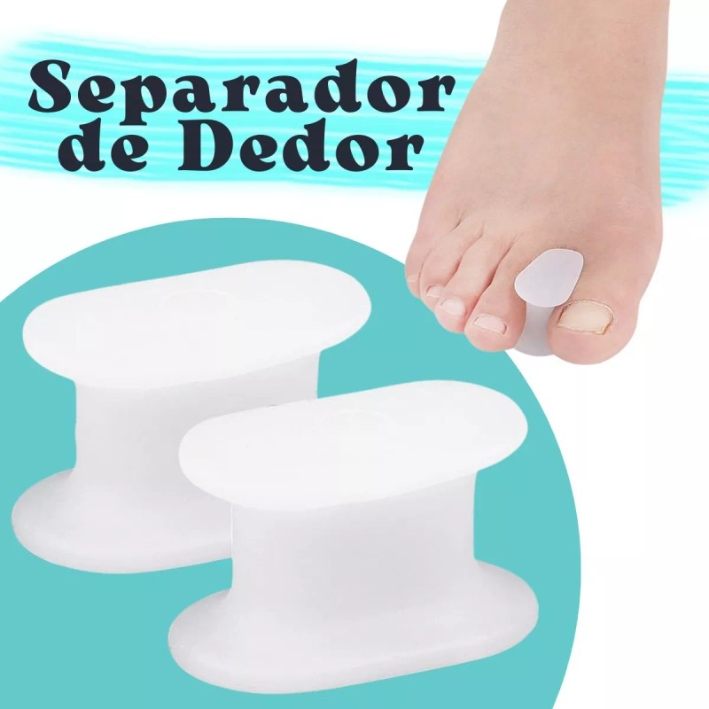 Universo en Linea Corrector Separador De Dedos Gel Juanete Silicona