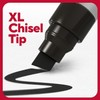 TRU RED Staples TR56933 XL Tank Permanent Marker, Chisel Tip,