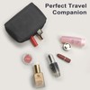 VOFOON Travel Makeup Bag, Small Cosmetic Bag for Women, Wide-open