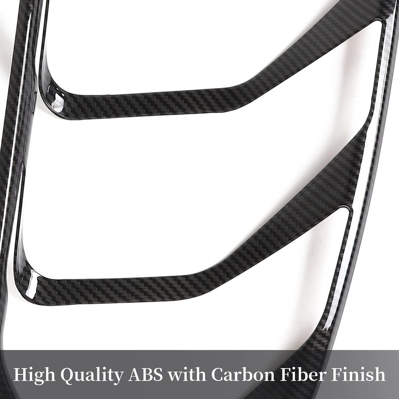 RT-TCZ Carbon Fiber Tail Light Lamp Cover Guard Trim Frame