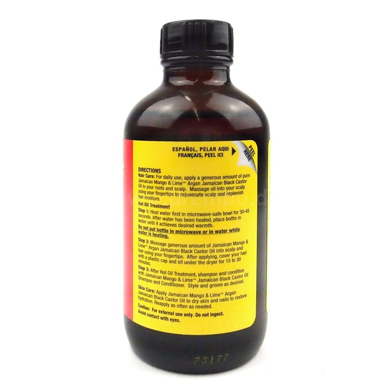 Jam. Mango & Lime Black Castor Oil Argan 4oz