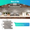 10-Pack Peel and Stick Tile Backsplash 11.3"X11.5" PVC Wall Tiles,