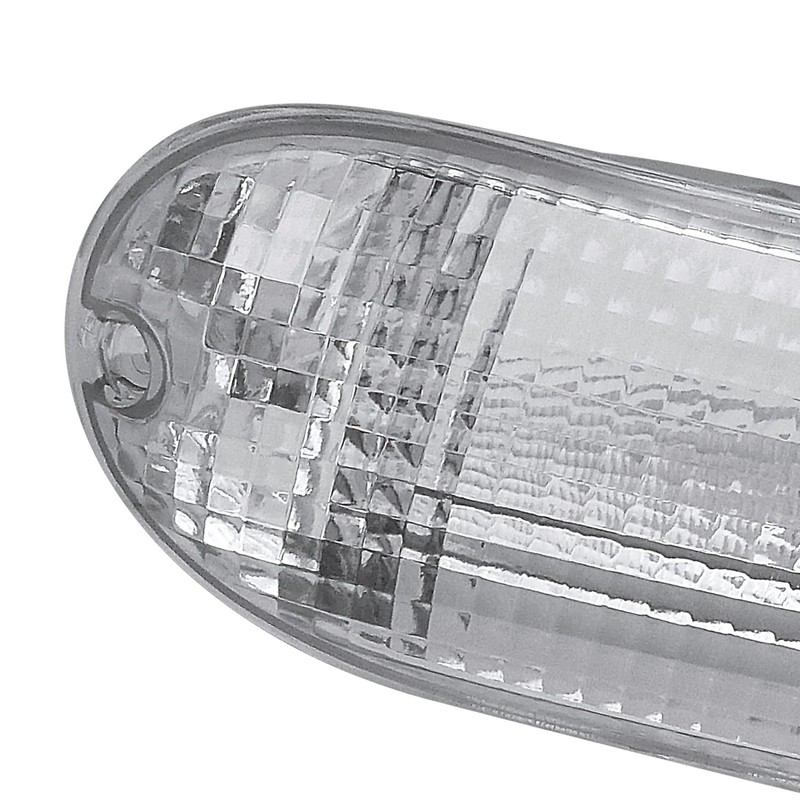 Spec-D Tuning Jdm Clear Rear Bumper Lights Turning Signal Lamps