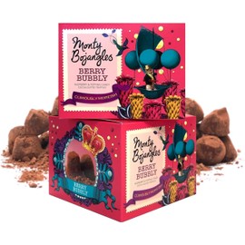 Monty Bojangles Berry Bubbly | 2 Gift Boxes - Choose from 10 Flavours | Cocoa Dusted Truffles, 2 x150g (Gift Pack 300g)