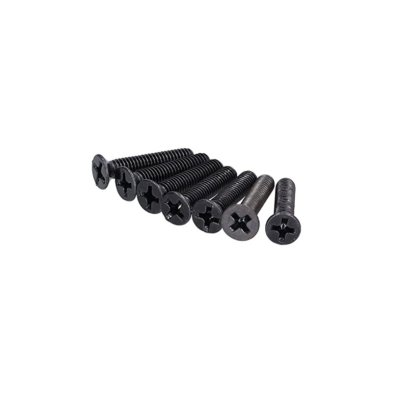 50 Piezas M4 Tornillo Avellanado Pieza de Conexión de Tornillo