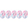 5PCS Round Hand Grip Ring Printed Silicone Fidget Toy Finger