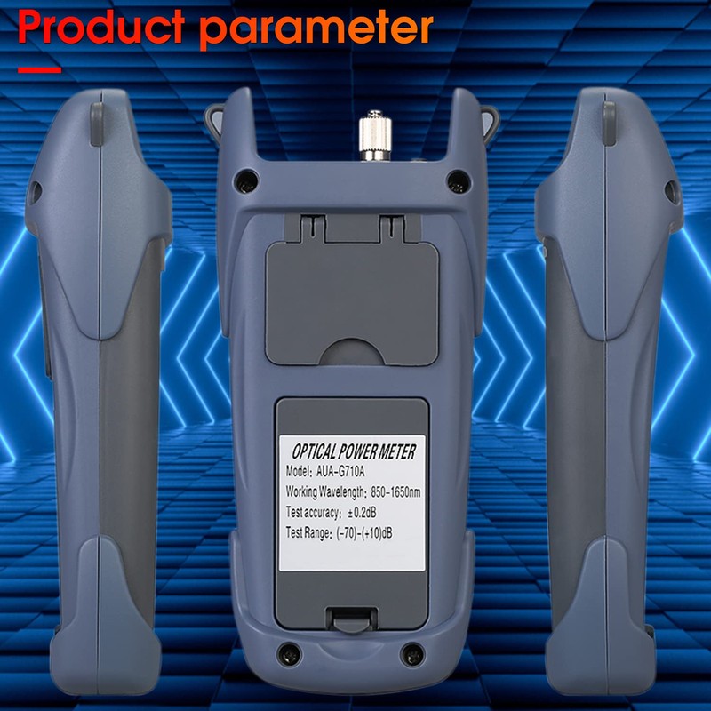 Duogalia Fiber Optical Power Meter with SC FC Connector, -70~10dBm,
