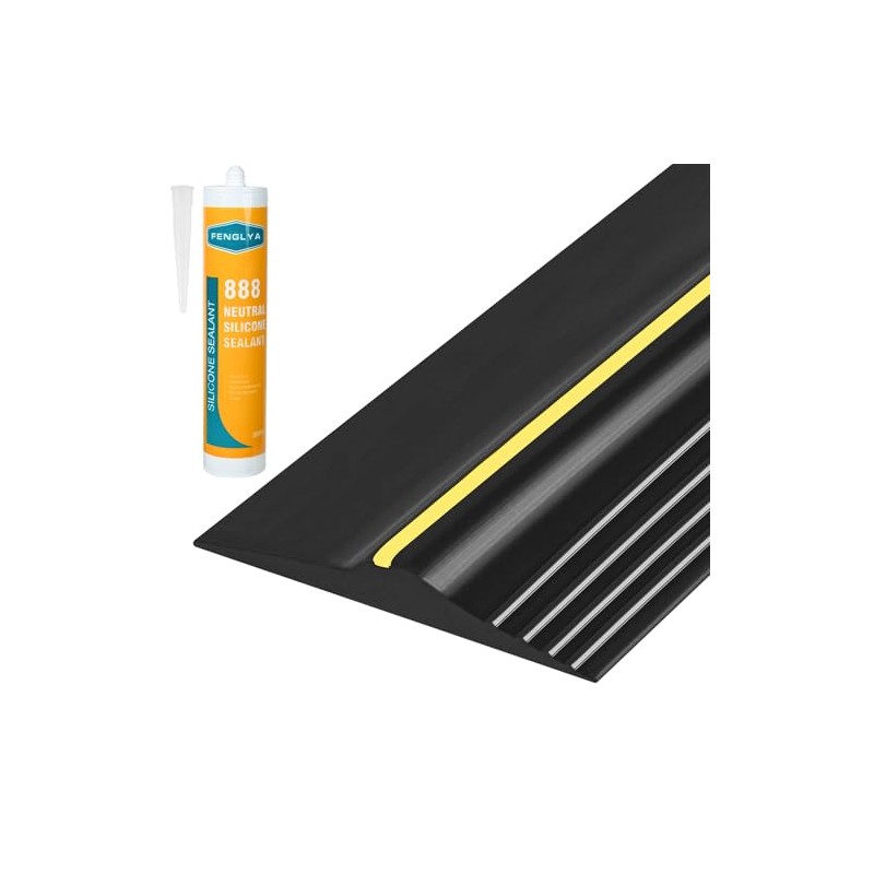 10Ft Universal Garage Door Bottom Threshold Seal Strip with 10oz
