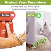Brand: joyeux Daily Cat Scratch Furniture Protector,12 Pack Self-Adhesive Single
