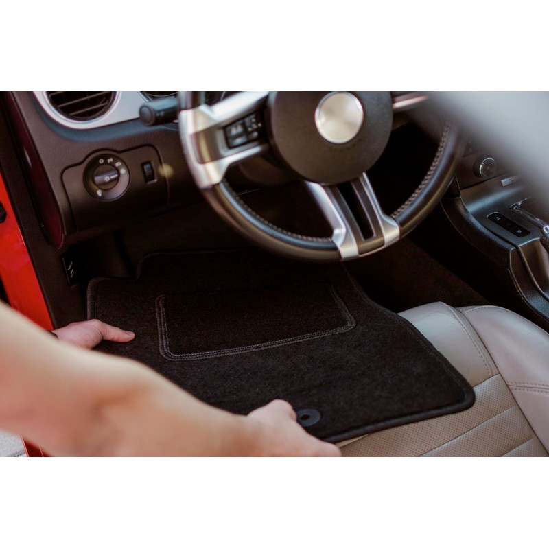 Wielganizator Driver's Velour Doormat Suitable for Skoda Scala (2019-) Hatchback