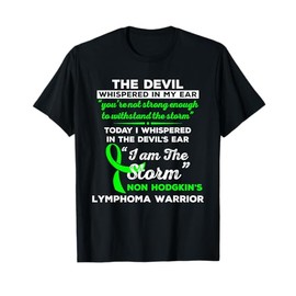 I Am the Storm Non Hodgkin's Lymphoma Warrior T-Shirt T-Shirt